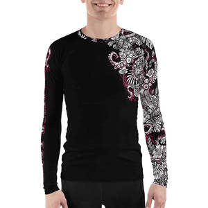 Top Deportivo Ligero adecuado para actividades de verano Rashguard Compression Fit Activewear diseñado para Endurance Rashguard - Product Image 1