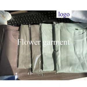 T-shirts en coton 100% lourds et surdimensionnés pour hommes, respirants, en microfibre, séchage rapide, durables - 220 g/m², col rond - Product Image 3