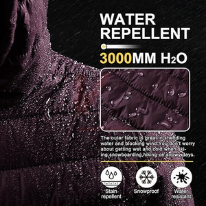 Abrigo acolchado con capucha para hombre para todas las estaciones, chaqueta aislante ligera y cálida para viajes en la nieve, senderismo, OEM/ODM, venta al por mayor personalizada - Product Image 4