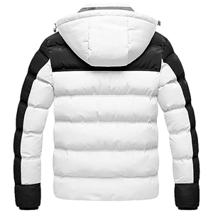 Chaqueta de Plumón para Hombre, Diseño de Logotipo Personalizado OEM, Moderna, Otoño Invierno, Nueva, de Poliéster/Nailon, Transpirable, con Cremallera, Ligera, Corte Regular - Product Image 4