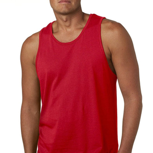Débardeurs en coton pour hommes Débardeur en jersey de coton léger Débardeur musculaire en coton unisexe - Product Image 3