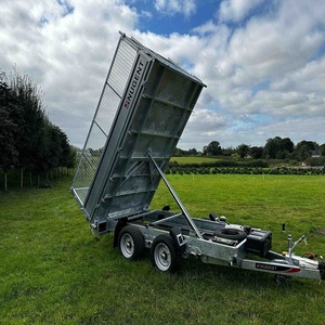 Remorque basculante avec benne hydraulique, attache pour tracteur agricole, à utiliser avec un moteur - Product Image 2