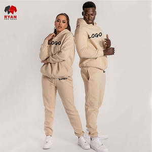 Survêtement sur mesure pour homme avec fermeture éclair, col à capuche et logo personnalisé, design ODM, prix de gros - Product Image 4