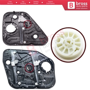 Poulie de lève-vitre droite V2BWR5455, tambour, engrenage, roue dentée, bobine 82481D9010 pour Sportage MK4 QL 2017-2021 - Product Image 5