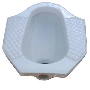 Vistaar กระทะเซรามิกสีขาวแบบตะวันออกสำหรับนั่งยองพอร์ซเลนห้องน้ำห้องน้ำห้องน้ำสุขภัณฑ์จากอินเดีย - Product Image 1