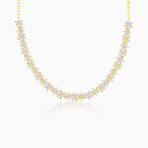 Collar con colgante de diamante Marilyn dorado Premium, pieza de joyería de moda para mujeres y niñas, regalos de boda y celebración con estilo - Product Image 1