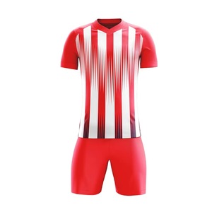 Conjunto de Camiseta de Fútbol de Diseño Nuevo OEM, Personalizable, Unisex, a la Moda, 100% Poliéster, Ligero y Transpirable - Product Image 2
