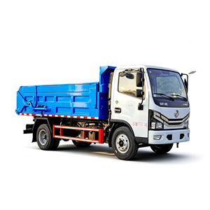 Camion benne basculante léger Dongfeng 4x2 de 6 à 10 tonnes pour l'assainissement municipal - Product Image 4