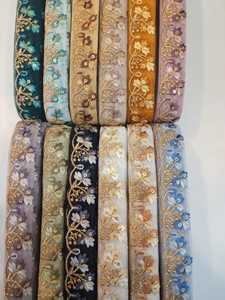 <b>Lace</b> Fabric <b>Lace</b> for Dress New Designs No MOQ Sequin Fabric Heavy Designs With Beaded Fashion - Product Image 2
