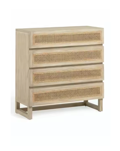 Mesitas de Noche Modernas Hechas a Mano de Madera Maciza, Ecológicas, Duraderas, con Acabado Natural, para Dormitorio, Hotel, Oficina, Gran Venta, Aperture Home PRIYA - Product Image 2