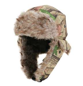 Chapeau trappeur camouflage forêt OEM 2026 pour temps froid avec doublure en fausse fourrure teinte en pointe pour les fêtes, le sport et la pêche - Product Image 5