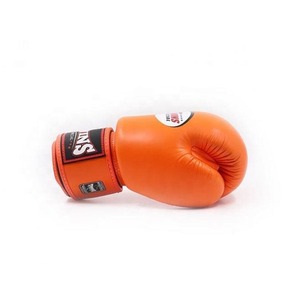 Guantes de Boxeo Twins Orange Premium, Guantes Profesionales de Muay Thai, Kickboxing, MMA, Entrenamiento, Sparring, Guantes Duraderos de Fitness MMA - Product Image 3