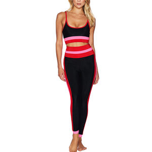 Conjuntos de yoga sin costuras para mujer, conjunto de yoga para correr, traje de yoga deportivo para mujer, conjunto de yoga sin mangas para mujer - Product Image 5
