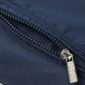 Chaqueta de bombardero para hombre de último diseño impermeable de poliéster hecha con tela de lona con cuello levantado-Chaqueta de bombardero al por mayor - Product Image 5