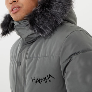 Offre spéciale Vestes décontractées d'extérieur en polyester robustes personnalisées pour hommes Manteau respirant pour l'hiver - Product Image 3