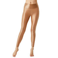 Leggings de yoga taille haute pour femmes Shorts motif solide taille élastique Leggings de gymnastique en Spandex/Nylon confortable entraînement serré