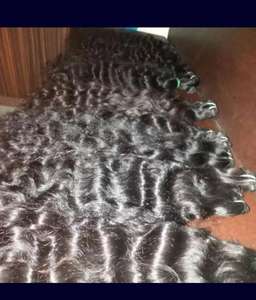 Paquetes de cabello natural virgen sin procesar Extensiones de cabello humano alineadas con cutícula Virgen sin procesar - Product Image 5