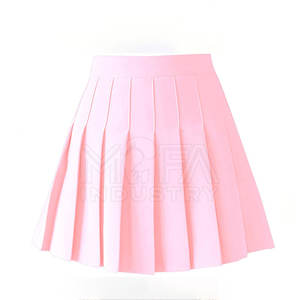 Jupes en coton pour femmes décontractées à la mode et élégantes élégantes confortables à séchage rapide taille élastique longueur au genou pour toutes les occasions - Product Image 1