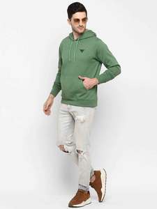 Sudadera con capucha para hombre de gran tamaño personalizada al por mayor 100% algodón de talla grande jersey con capucha para hombre - Product Image 4