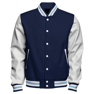 Haute qualité Baseball hommes lettre Patch broderie respirant Satin Varsity veste 2024 nouvelle mode hommes Satin Varsity vestes - Product Image 1