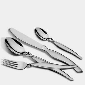 Nuevo juego de cubiertos de diseñador de lujo con mango largo, cucharas elegantes, tenedores, estilo Vintage, venta al por mayor, restaurantes a precio barato - Product Image 4