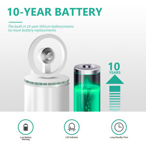 באנקה חדשה AJ-716TI bsi גלאי חום אלחוטיים המחוברים ביניהם, 5446 אזעקת אש רגילה עם סוללה של 10 שנים - Product Image 5