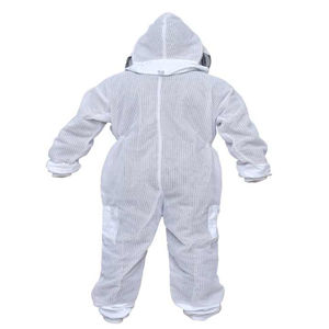 Combinaison d'apiculture intégrale respirante en polyester -Tex, personnalisable, avec capuche, fermeture éclair, isolation en polaire, couleurs personnalisées pour hommes - Product Image 2