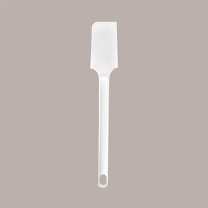 3 spatules à sucette blanches de haute qualité 34.5X5.5 cm en métal de qualité alimentaire pour la maison Boîte emballée avec logo imprimé pour la crème glacée - Product Image 3