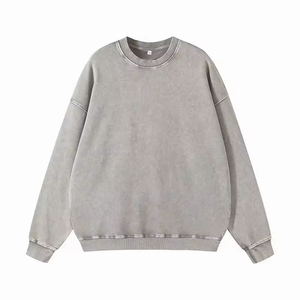 Sudadera de Cuello Redondo al por Mayor, Personalizada, de Invierno, Estampada, 100% Algodón, Lavada a la Piedra, Estilo Vintage, Lavado Ácido, por PROCESS IMPEX - Product Image 4