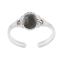 Bracelet manchette en argent sterling 925 avec motif Ganesha, fait à la main, bijoux bohèmes, article cadeau, bracelet de mode unique à prix de gros