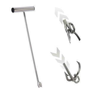 Extracteur d'hameçons de pêche facile pour les pêcheurs débutants et experts, outil compact pour retirer les hameçons de pêche pour les voyages - Product Image 1