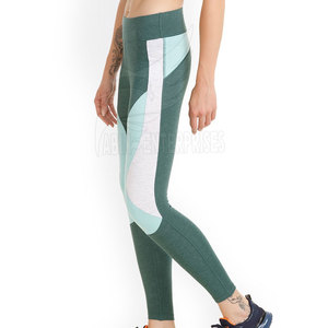 Mallas de gimnasio personalizadas de alta calidad para mujer, pantalones de entrenamiento de cintura con logotipo de fabricante, ajustados de yoga para niñas, venta al por mayor - Product Image 2