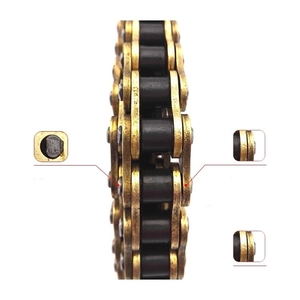 <span class=keywords><strong>Cadena</strong></span> de Acero para Motocicleta, Reforzada, Resistente al Desgaste, 520H 428H 420H, 100% Probada, 1 Año de Garantía - Product Image 2
