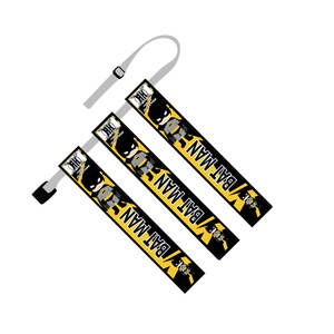 ธงอเมริกันฟุตบอลแบบใหม่ ดีไซน์เองได้ 7v7 แบบ Triple Threat พร้อมเข็มขัดปรับระดับได้ คุณภาพดีที่สุด ชุดธงสามใบแบบปรับแต่งได้ - Product Image 3