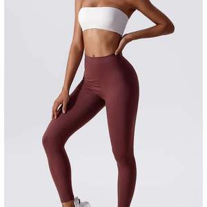 Venta al por mayor Seamless Women Fitness Leggings High Waist Gym Yoga Pants - Product Image 6