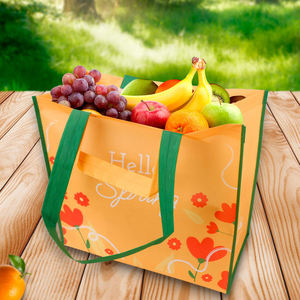 Customizable Non-woven Fabric Shopping Bag with PP Webbing Handles - Product Image 3