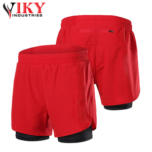 Short de course 2 en 1 pour homme, vêtements actifs, Gym, entraînement, exercice, Jogging, style de rue, taille Plus, par VIKY INDUSTRIES - Product Image 4