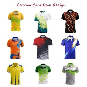Camiseta Polo de Golf Personalizada, Secado Rápido, 100% Poliéster, Sublimación, Talla Grande, Camisetas Polo para Hombre - Product Image 2