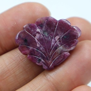 Rubí Rojo Natural Tallado en Cabujón, Gema de Rubí Tallada a Mano, Piedra Suelta Lisa, Proveedor Mayorista de Piedras para Joyería - Product Image 3