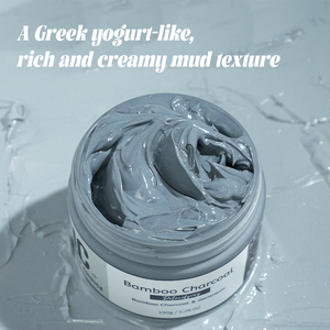 Maschera di <span class=keywords><strong>argilla</strong></span> <span class=keywords><strong>grigia</strong></span> per pulizia profonda diretta in fabbrica carbone di bambù e <span class=keywords><strong>argilla</strong></span> caolino per il viso disintossicare ed esfoliare per una pelle liscia e chiara - Product Image 3
