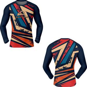 Venta al por mayor barato personalizado 100% poliéster sublimación baloncesto calentamiento tiro camisetas - Product Image 6