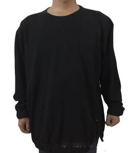 OEM Diseño de logotipo personalizado 160g Sudaderas deportivas de punto Primavera Otoño Color sólido Camisetas de manga larga Cuello informal Cultural - Product Image 3