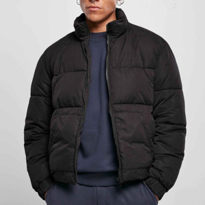 Chaqueta de Invierno para Hombre, Abrigo Cálido de Moda Urbana, Chaqueta Acolchada Personalizada al por Mayor, Chaqueta de Burbujas de Poliéster para Exteriores para Hombre - Product Image 1