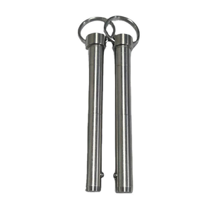 Goupille de sécurité anti-perte à dégagement rapide en acier inoxydable avec bille en acier pour équipement de fitness - Product Image 1