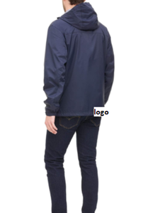 Gros Hommes Imperméable et Respirant Veste À Capuche 100% Nylon Importé fermeture À Glissière Laver À La Machine Sourcing De Bangladesh - Product Image 2