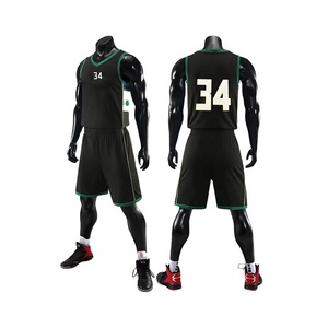 Basket-ball Jersey Ensembles Uniformes kits Sport vêtements Respirant la Jeunesse Formation de basket-ball Jersey court - Product Image 4