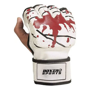 Gants MMA personnalisables de haute qualité pour hommes Gants Muay Thai en cuir faits à la main au Pakistan - Product Image 6