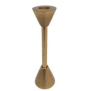 Candelabros de Latón y Aluminio para una Sola Vela, Centros de Mesa, Portavelas para Decoración de Mesa - Product Image 3