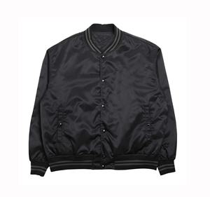 Chaqueta Varsity de Punto Satinado para Hombre, Estilo Urbano de Invierno, Profesional, con Logotipo Frontal, Impermeable y Reversible - Product Image 1