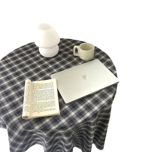 Nappe Rectangulaire en Coton Noir Obrus Tafelkleed Mantel Mesa Nappe pour Salle à Manger Tables Basses Autres Décorations pour la Maison - Product Image 1